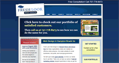 Desktop Screenshot of freshlookwebdesign.com